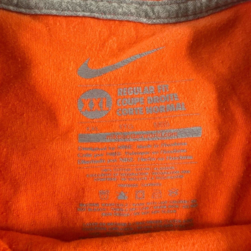 Nike Denver Broncos Peyton Manning 18 Super Bowl XLVIII Orange T‎ Shirt XXL